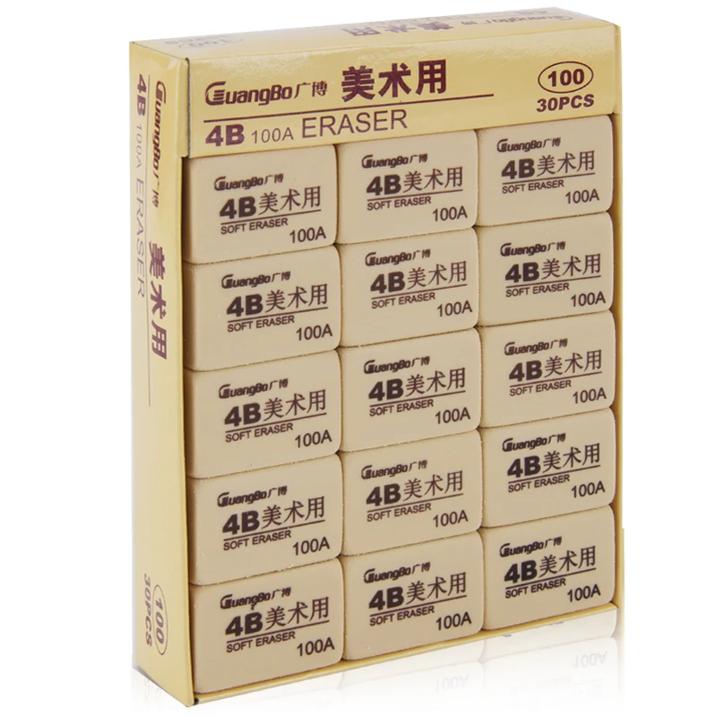 Ластики 4B 100A для детей и студентов, ластик для рисования скетчей, канцелярские принадлежности, 30 шт./упаковка, бесплатная доставка
Ластики 4B 100A для детей и студентов, ластик для рисования скетчей, канцелярские принадлежности, 30 шт./упаковка, бесплатная доставка