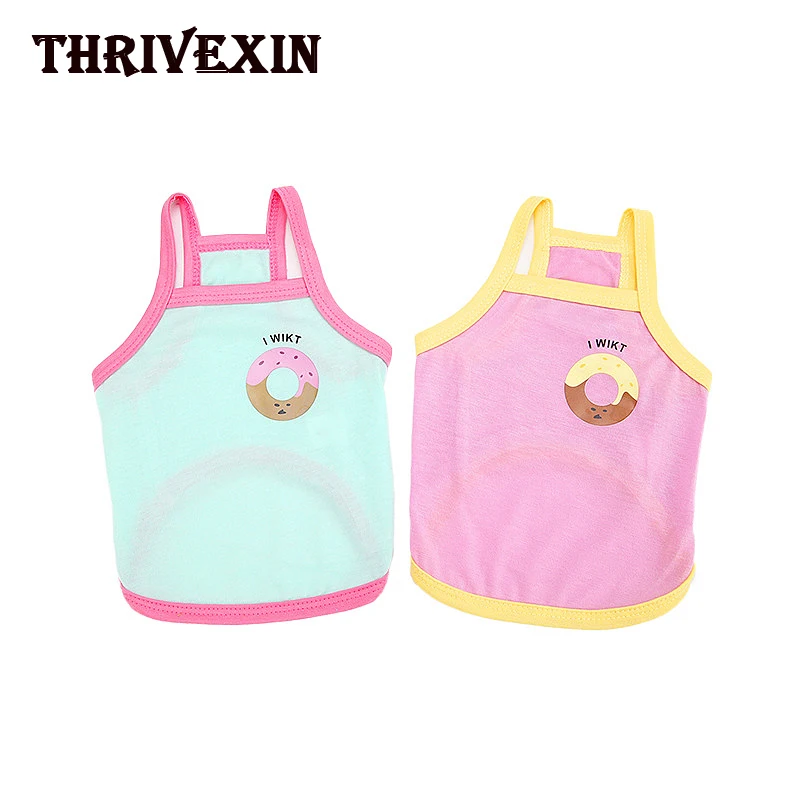 Donuts Dog Shirt Candy Color Pet Clothes for Small Medium Dogs Shirt Chihuahua Puppy Pet Clothing for Dogs Vest Ropa Perro
Donuts Dog Shirt Candy Color Pet Clothes for Small Medium Dogs Shirt Chihuahua Puppy Pet Clothing for Dogs Vest Ropa Perro