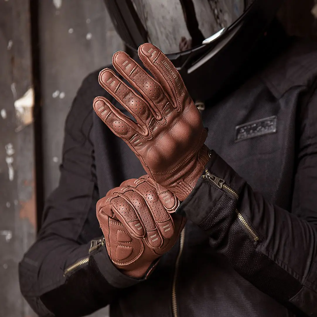 Star Field Knight Genuine Leather Goat Skin Retro Motorcycle Gloves Full Finger Knuckle Protection Racing Riding Motorcycle Gear
Star Field Knight Genuine Leather Goat Skin Retro Motorcycle Gloves Full Finger Knuckle Protection Racing Riding Motorcycle Gear