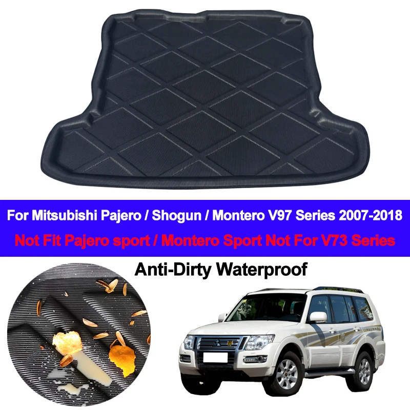 For Mitsubishi Pajero Shogun Montero V97 2007 - 2018 Car Rear Boot Cargo Liner Tray Trunk Luggage Floor Mats Carpets Pad 2017
For Mitsubishi Pajero Shogun Montero V97 2007 - 2018 Car Rear Boot Cargo Liner Tray Trunk Luggage Floor Mats Carpets Pad 2017