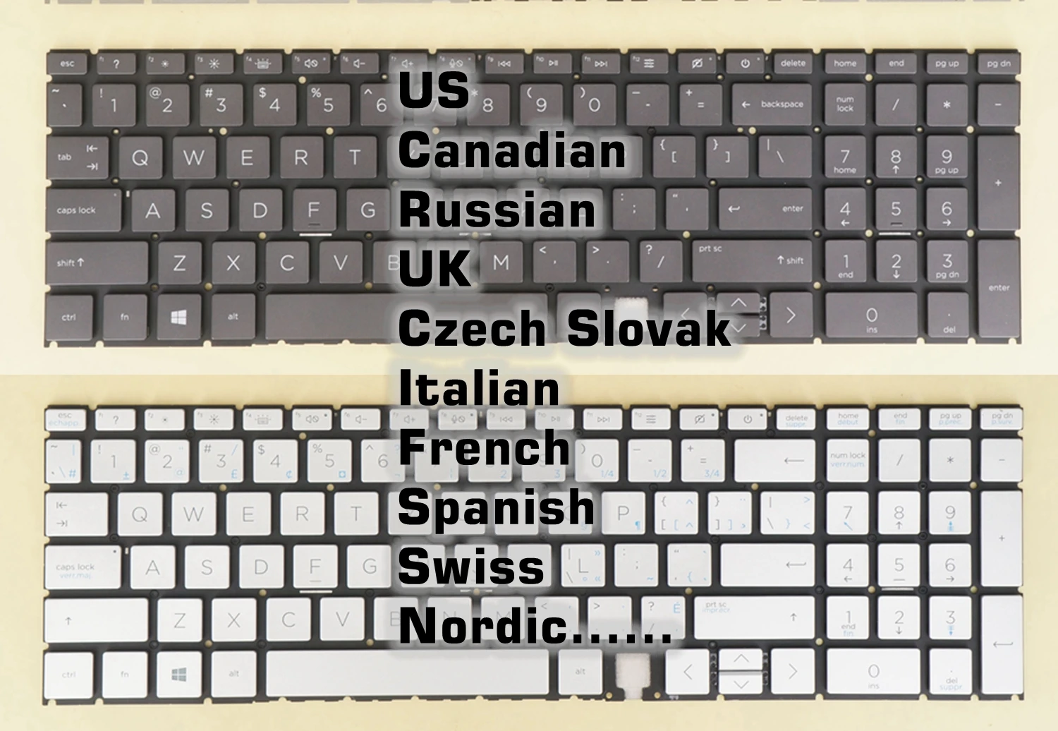 LA Spanish Keyboard For HP Envy 15-ed0001la 15-ed0002la 15-ed0101la 15-ed0102la 17-cg0000ns 9Z.NHBBC.01E PK132UR1C24 Backlit
LA Spanish Keyboard For HP Envy 15-ed0001la 15-ed0002la 15-ed0101la 15-ed0102la 17-cg0000ns 9Z.NHBBC.01E PK132UR1C24 Backlit