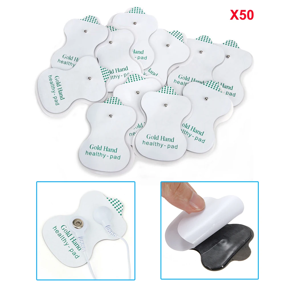 50Pcs Replacement EMS Electrode Pads For Acupuncture Therapy Machine Electric Muscle Stimulator Body Slimming Massager Tens Pads
50Pcs Replacement EMS Electrode Pads For Acupuncture Therapy Machine Electric Muscle Stimulator Body Slimming Massager Tens Pads