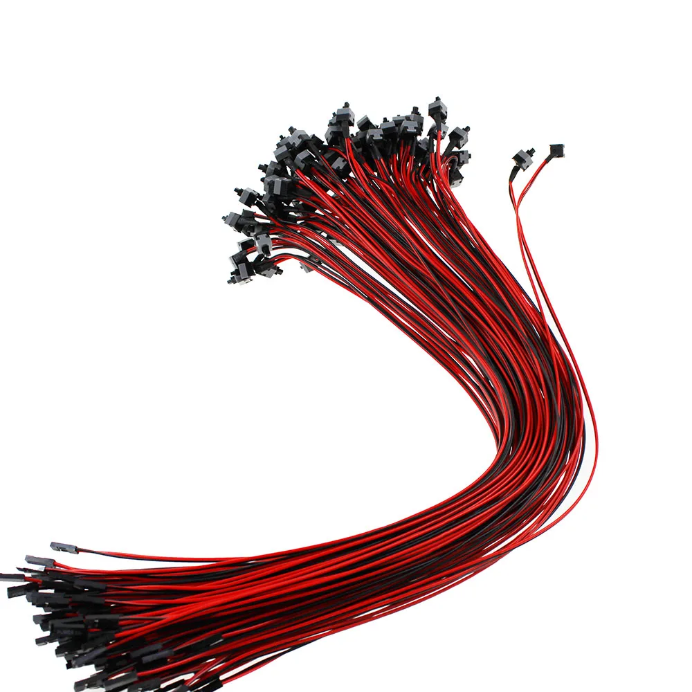 100pcs Desktop Computer PC Motherboard On / Off Button Power Line Cable Wholesale
100pcs Desktop Computer PC Motherboard On / Off Button Power Line Cable Wholesale