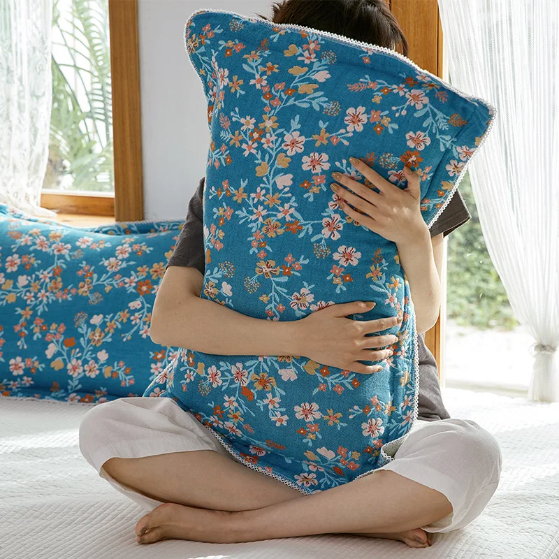 1 Pair Pillow Case For Bed Decorative Pillows Cotton Gauze Skin-Friendly Household Pillowcase With Skirt Pillow Covers 50*70cm
1 Pair Pillow Case For Bed Decorative Pillows Cotton Gauze Skin-Friendly Household Pillowcase With Skirt Pillow Covers 50*70cm