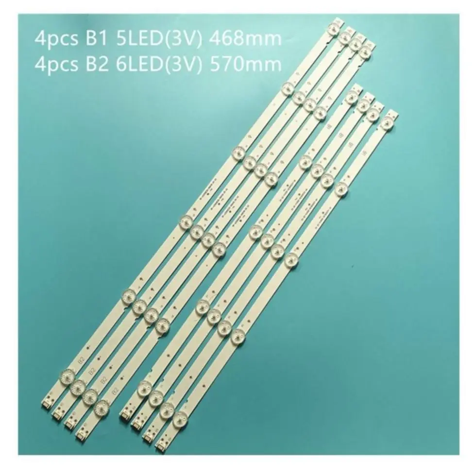 100% New 40pcs=5Kits LED strips for LG TV 55UJ6200 UA 55LJ620V 55UJ620 LC550EGJ SK A4 RF AZ550E30 0501A 20 RF AZ550E30 0601B 20
100% New 40pcs=5Kits LED strips for LG TV 55UJ6200 UA 55LJ620V 55UJ620 LC550EGJ SK A4 RF AZ550E30 0501A 20 RF AZ550E30 0601B 20