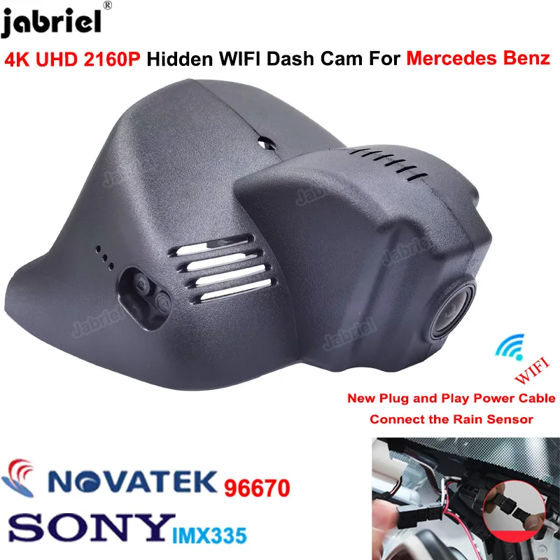 Plug And Play Wifi 2160P 4K Dash Cam Car Dvr Cameras Recorder For Mercedes Benz Smart 453 for Smart fortwo forfour 453 2015-2021
Plug And Play Wifi 2160P 4K Dash Cam Car Dvr Cameras Recorder For Mercedes Benz Smart 453 for Smart fortwo forfour 453 2015-2021