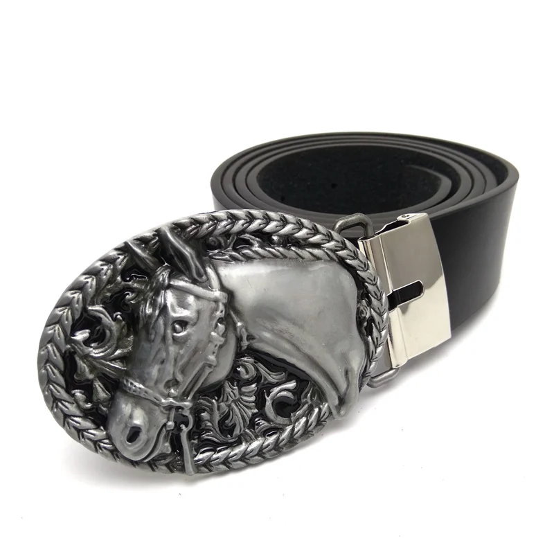 Male Accessories Belts with Western Cowboy Horse Mens Designer Oval Metal Belt Buckle Black PU Leather Belt For Men Jeans
Male Accessories Belts with Western Cowboy Horse Mens Designer Oval Metal Belt Buckle Black PU Leather Belt For Men Jeans