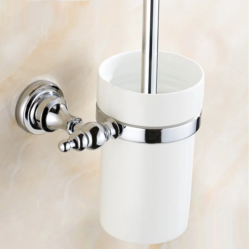Modern Chrome Brass Bathroom Wall Mounted Toilet Brush Holder Set Ceramic Cup 2ba906
Modern Chrome Brass Bathroom Wall Mounted Toilet Brush Holder Set Ceramic Cup 2ba906