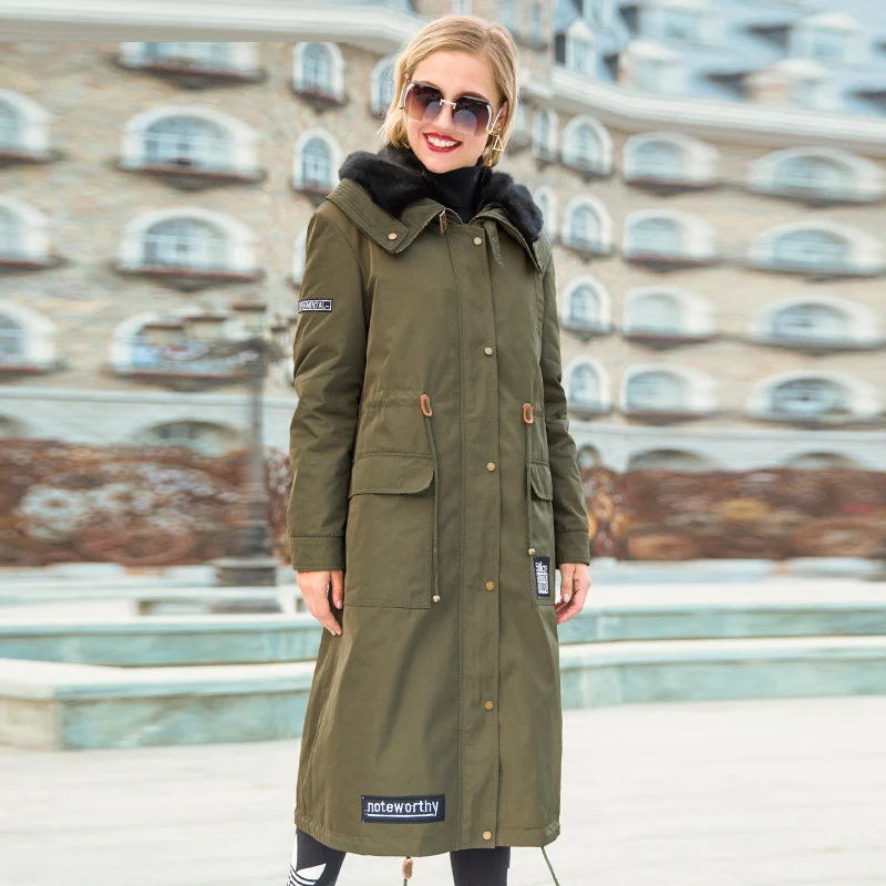 AYUNUSE Real Fur Parka 2020 Winter Jacket Women Luxury Natural Mink Fur Coat Female Korean Long Trench Coats Warm Outwear MY3623
AYUNUSE Real Fur Parka 2020 Winter Jacket Women Luxury Natural Mink Fur Coat Female Korean Long Trench Coats Warm Outwear MY3623