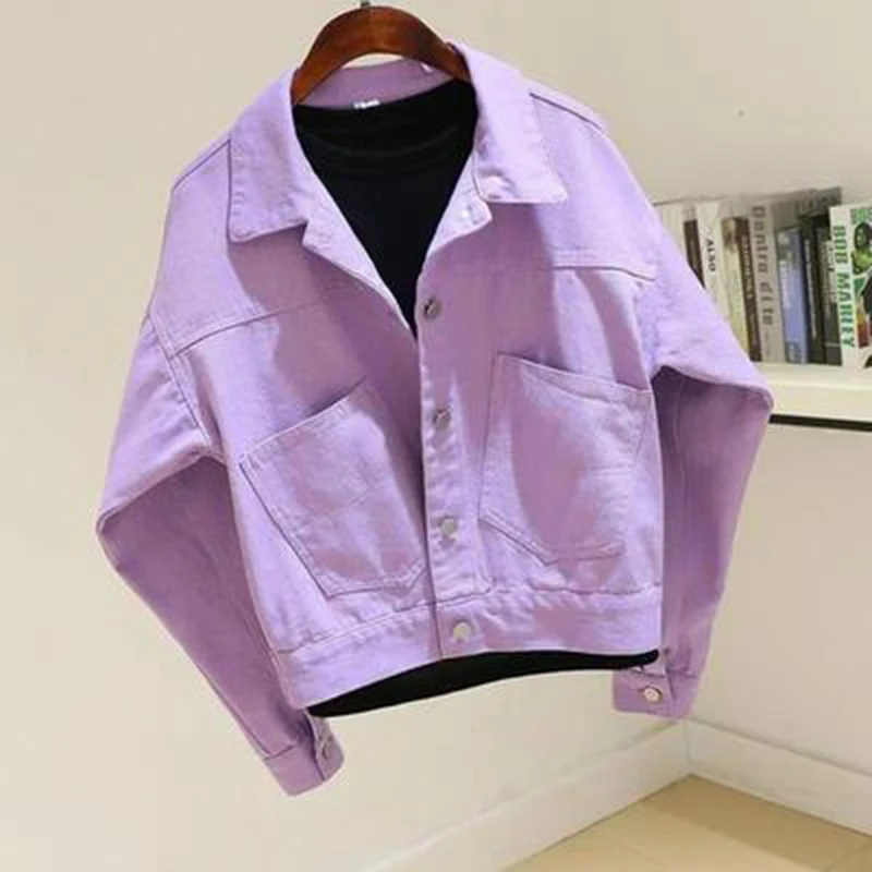 2025 Women's Denim Jacket Spring Autumn Short Coat Yellow Jean Jackets Casual Tops Jeans Coat Loose Female Outerwear Clothing
2025 Women's Denim Jacket Spring Autumn Short Coat Yellow Jean Jackets Casual Tops Jeans Coat Loose Female Outerwear Clothing