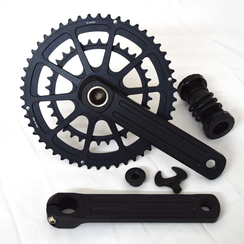 TRUYOU Road Bicycle Crankset 50-34T Double Plate Chainwheel Folding Bike Chain Ring 10 11 12 Speed 170mm Crank Length
TRUYOU Road Bicycle Crankset 50-34T Double Plate Chainwheel Folding Bike Chain Ring 10 11 12 Speed 170mm Crank Length