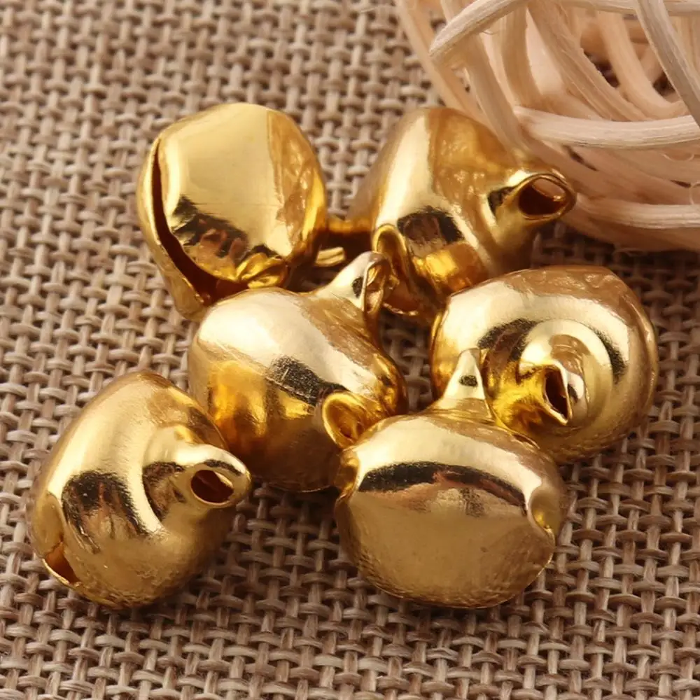 100pcs Gold Jingle Bell, 1/2" Jingle Bells Christmas Bells,Holiday Bells Key Chain,Colored Bells Durable Jingle Bells Pet Collar
100pcs Gold Jingle Bell, 1/2" Jingle Bells Christmas Bells,Holiday Bells Key Chain,Colored Bells Durable Jingle Bells Pet Collar