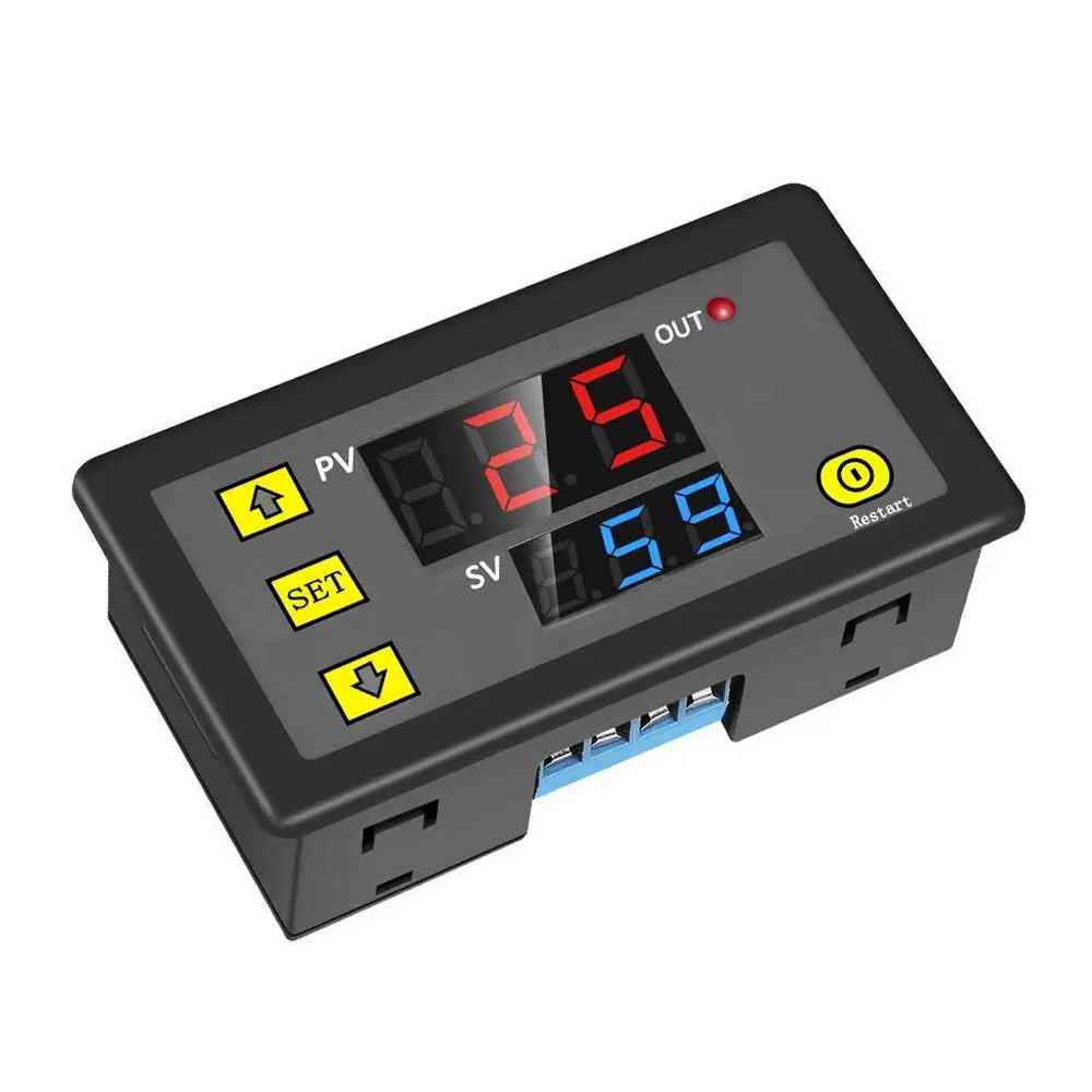 AC 110V 220V DC 12V Digital Time Delay Relay LED Display Cycle Timer Control Switch Adjustable Timing Relay Time Delay Switch
AC 110V 220V DC 12V Digital Time Delay Relay LED Display Cycle Timer Control Switch Adjustable Timing Relay Time Delay Switch