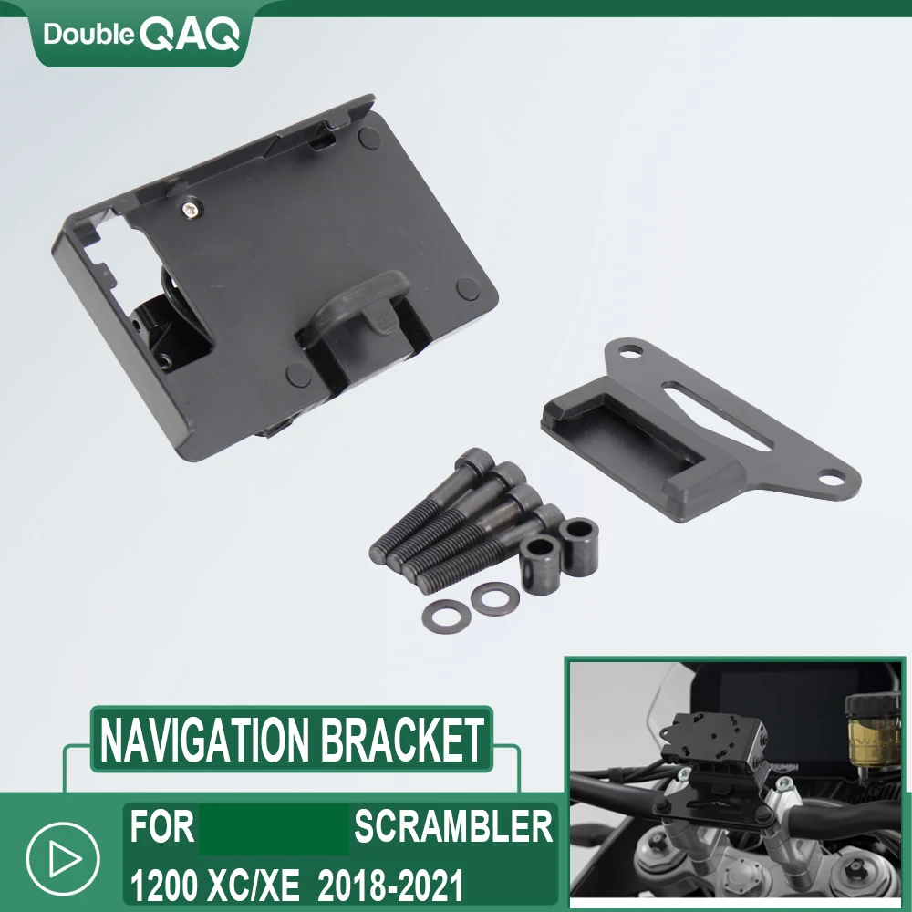 Motorcycle Smart Phone Navigation GPS Plate Bracket Adapt Holder Kit For Scrambler 1200 XC/XE 2018-2021
Motorcycle Smart Phone Navigation GPS Plate Bracket Adapt Holder Kit For Scrambler 1200 XC/XE 2018-2021