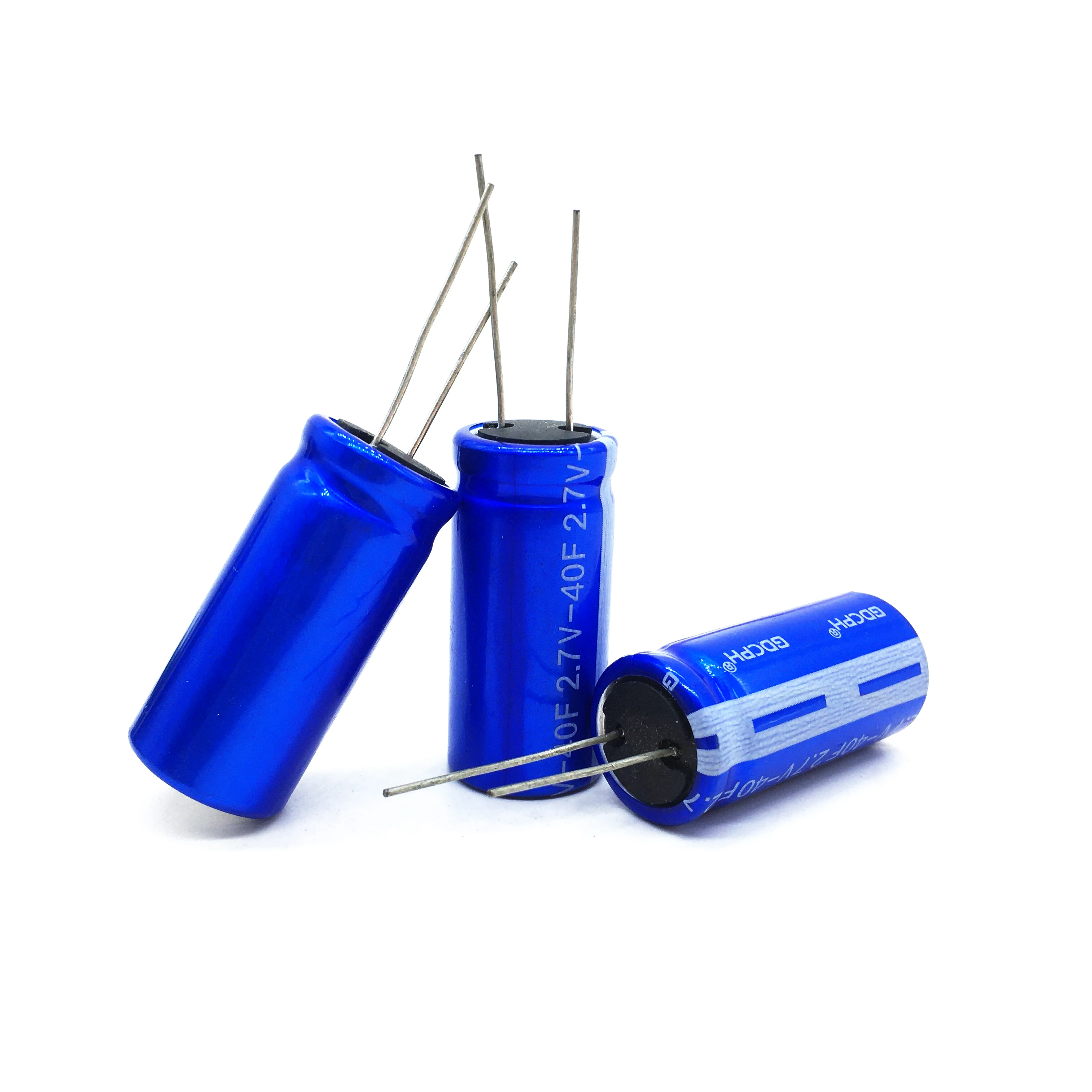 2Pcs GDCPH 2.7V 40F 40*18mm Low ESR High Frequency Low Internal Resistence 2.7V40F for Car Vehicle Auto Power Supply
2Pcs GDCPH 2.7V 40F 40*18mm Low ESR High Frequency Low Internal Resistence 2.7V40F for Car Vehicle Auto Power Supply