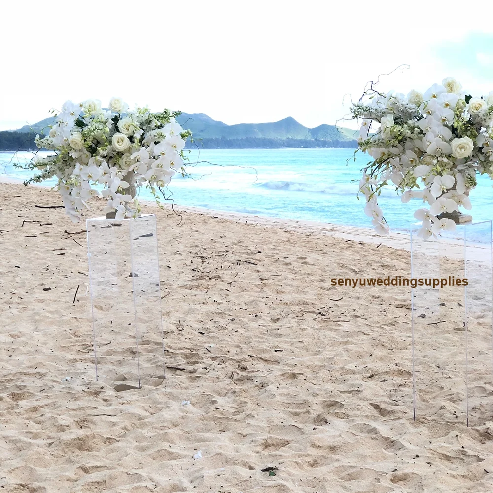 8pcs 60-110cm acrylic Pillar Tunnel Road Lead Path Walk in Archacrylic vase for Wedding Party Event Decoration senyu1310
8pcs 60-110cm acrylic Pillar Tunnel Road Lead Path Walk in Archacrylic vase for Wedding Party Event Decoration senyu1310