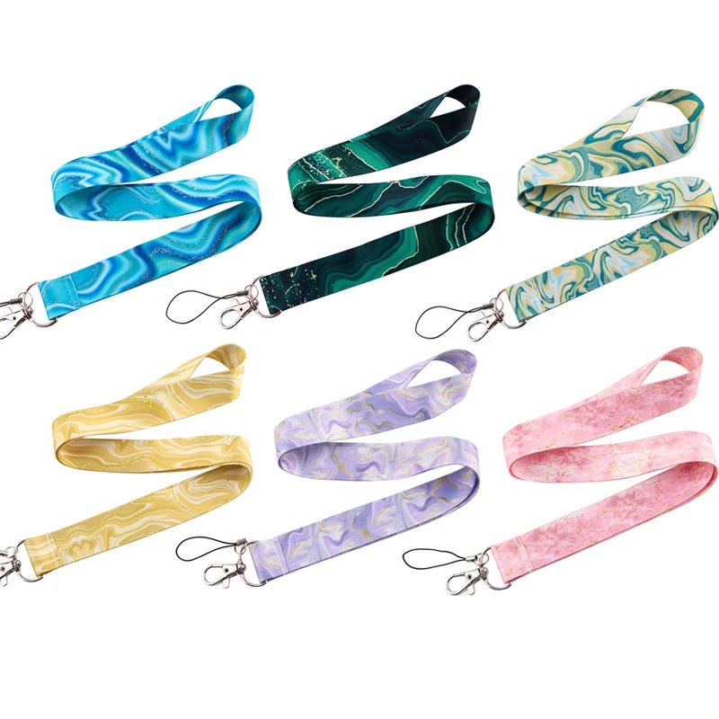 Artistic Marble Texture Neck Strap Lanyard Classical Design Lanyard For Key Cell Phone ID Card Rope Lanyard Accessories
Artistic Marble Texture Neck Strap Lanyard Classical Design Lanyard For Key Cell Phone ID Card Rope Lanyard Accessories