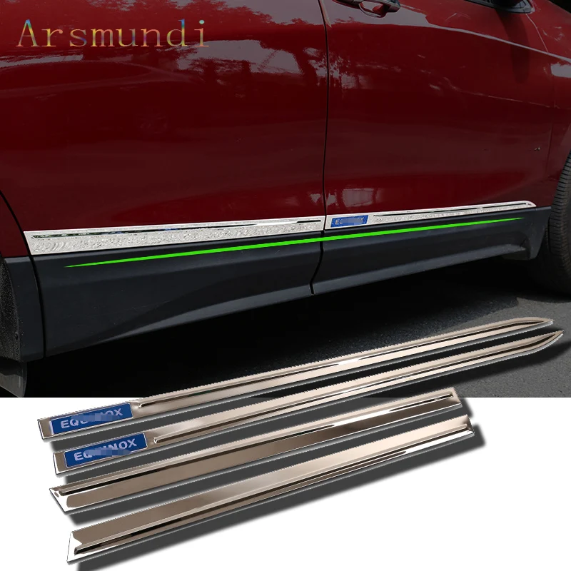 For Chevrolet Equinox 2017-2020 Stainless Side Door Body Molding Covers Trim 4pcs Car Styling
For Chevrolet Equinox 2017-2020 Stainless Side Door Body Molding Covers Trim 4pcs Car Styling