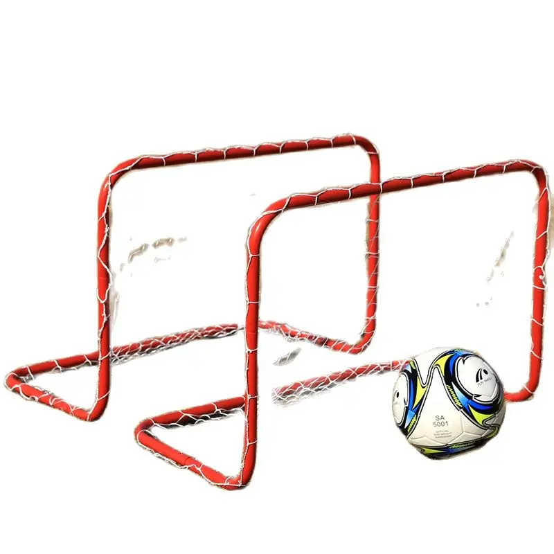 Factory wholesale high quality steel pipe and PP lined net folding soccer goal for children game Collapsible football GOAL
Factory wholesale high quality steel pipe and PP lined net folding soccer goal for children game Collapsible football GOAL