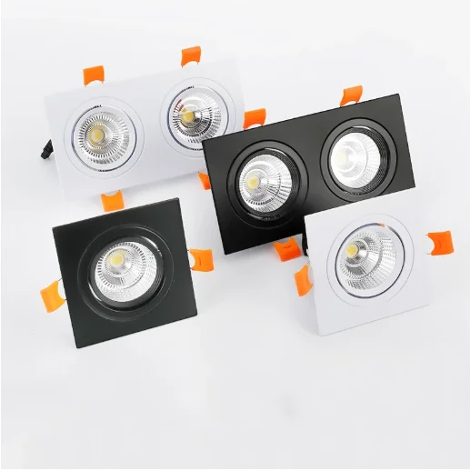 Square Dimmable Recessed COB LED Downlights 7W 9W 12W LED Ceiling Spot Lights AC85-265V LED Ceiling Lamps Indoor Lighting
Square Dimmable Recessed COB LED Downlights 7W 9W 12W LED Ceiling Spot Lights AC85-265V LED Ceiling Lamps Indoor Lighting
