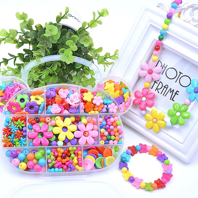 Kids DIY Handmade Beaded Toy with Accessory Set Children Creative 24 Grid Girl Necklace Bracelet Educational Children Gift
Kids DIY Handmade Beaded Toy with Accessory Set Children Creative 24 Grid Girl Necklace Bracelet Educational Children Gift