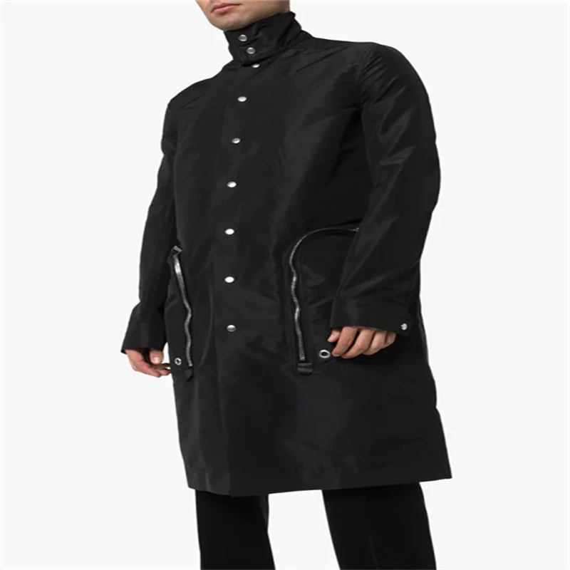 【custom】M-6XL! Big yards men's clothing! 2022 European and American loose windbreaker personality in the long coat
【custom】M-6XL! Big yards men's clothing! 2022 European and American loose windbreaker personality in the long coat