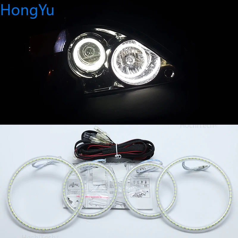For Hyundai Terracan 2001-2007 Super Bright white color 3528 SMD led Angel Eyes kit daytime running light DRL
For Hyundai Terracan 2001-2007 Super Bright white color 3528 SMD led Angel Eyes kit daytime running light DRL