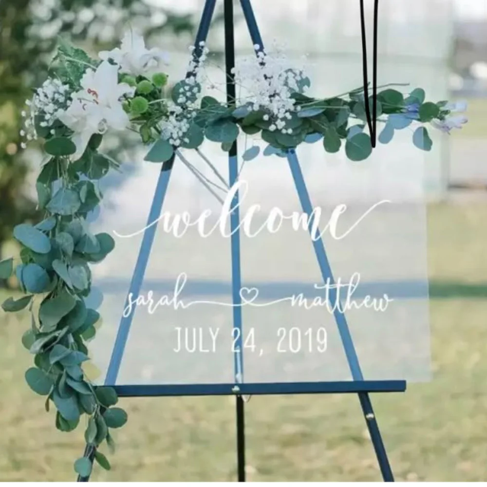 Acrylic Wedding Welcome Sign,Custom Wedding Signs,Modern Decorations,Wedding Signage, High Quality UV Printing Eco-Friendly Inks
Acrylic Wedding Welcome Sign,Custom Wedding Signs,Modern Decorations,Wedding Signage, High Quality UV Printing Eco-Friendly Inks