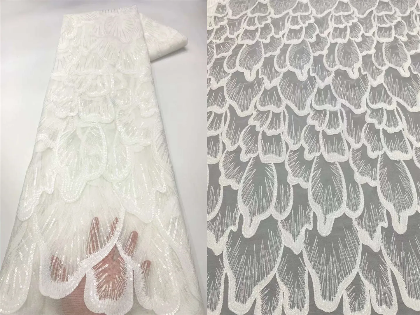 Beautiful sequin embroidery fabric French tulle net lace African sequin fabric For sewing Evening dress weddings Party dress
Beautiful sequin embroidery fabric French tulle net lace African sequin fabric For sewing Evening dress weddings Party dress
