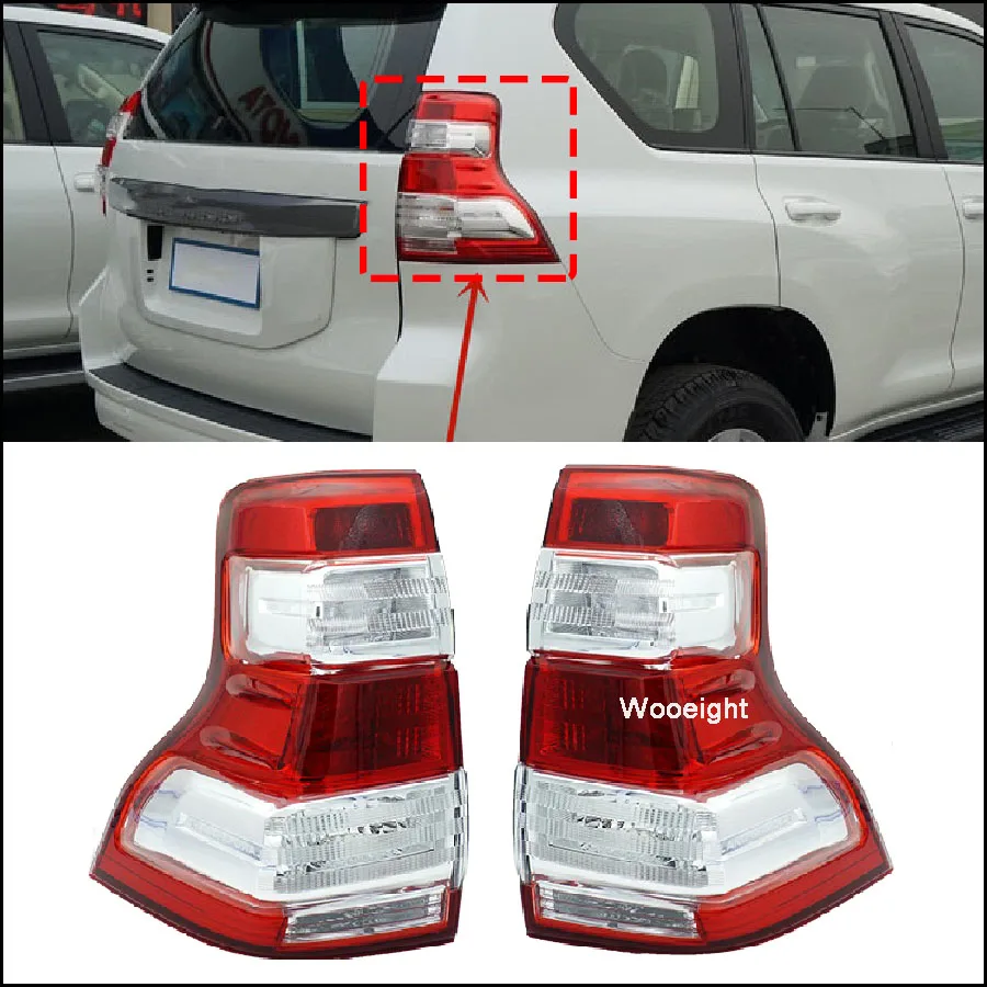 Wooeight 1Pc Tail Light Rear Bumper Lamp Brake Driving Turn Signal Warning Taillamp Fit For Toyota Land Cruiser Prado 2003-2021
Wooeight 1Pc Tail Light Rear Bumper Lamp Brake Driving Turn Signal Warning Taillamp Fit For Toyota Land Cruiser Prado 2003-2021