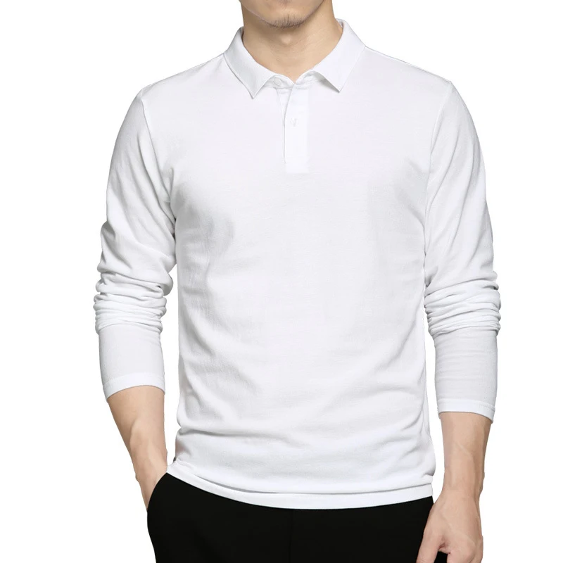 2020 Spring New Men's Brand POLO Shirt Business Casual Classic Style Cotton Slim Long-sleeved Polo Shirt Blouse Tops
2020 Spring New Men's Brand POLO Shirt Business Casual Classic Style Cotton Slim Long-sleeved Polo Shirt Blouse Tops