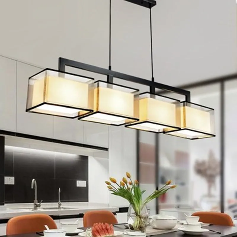 Modern Minimalist Rectangular Chandelier Nordic Light 110v-220v Luminarias Suspension Luminaire E27 Ceiling Lights
Modern Minimalist Rectangular Chandelier Nordic Light 110v-220v Luminarias Suspension Luminaire E27 Ceiling Lights