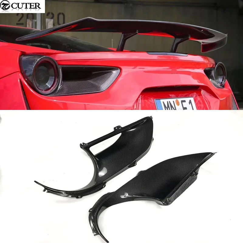 488 сухое углеродное волокно задние фары брови для Ferrari 488 комплект кузова автомобиля
488 сухое углеродное волокно задние фары брови для Ferrari 488 комплект кузова автомобиля