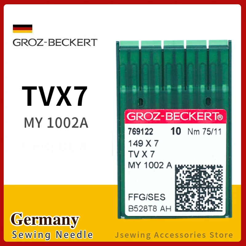 10 шт. TVX7 Groz-Beckert иглы для промышленного использования 2/3 иглы Chainstitch швейные машины аксессуары 149X7 MY1002A
10 шт. TVX7 Groz-Beckert иглы для промышленного использования 2/3 иглы Chainstitch швейные машины аксессуары 149X7 MY1002A