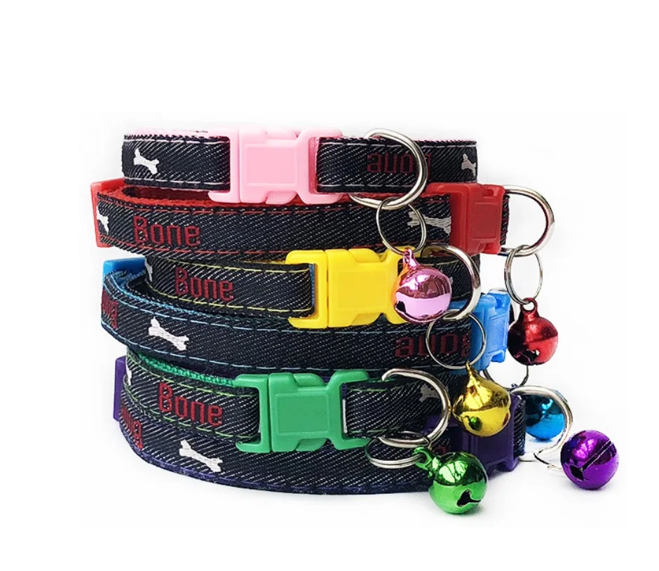 10pcs Cowboy bone small bell collar pet dog cat collar adjustable 1.0 1.5 cat collar dog chain dog pet products
10pcs Cowboy bone small bell collar pet dog cat collar adjustable 1.0 1.5 cat collar dog chain dog pet products