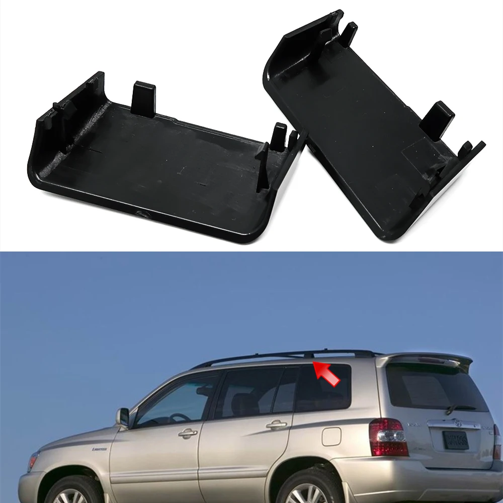 Black Roof Rack Rail Cover Protection Cover Shell for Toyota Highlander 1998-2005 2006 2007 Center Cover Driver Passenger Side 
Black Roof Rack Rail Cover Protection Cover Shell for Toyota Highlander 1998-2005 2006 2007 Center Cover Driver Passenger Side