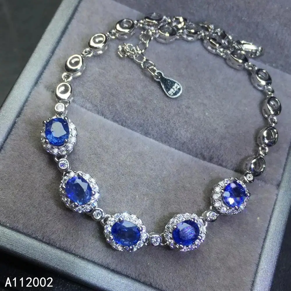 KJJEAXCMY fine jewelry natural sapphire 925 sterling silver new women hand bracelet support test beautiful hot selling
KJJEAXCMY fine jewelry natural sapphire 925 sterling silver new women hand bracelet support test beautiful hot selling