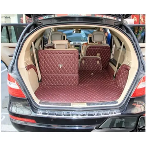 ( Car Travel ) Good quality! Special trunk mats for Mercedes Benz R 350 W251 2015-2006 waterproof boot carpets for R350 2013