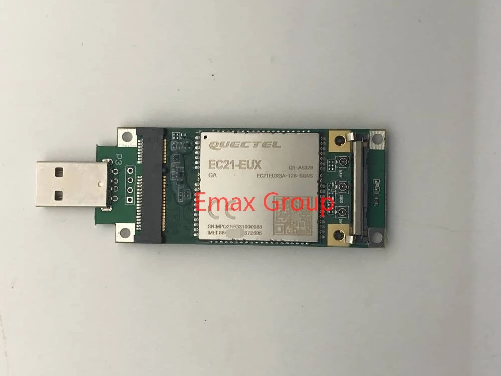 Серия Quectel EC21EUXGA-MINIPCIE EC21-EUX MINI PICE EC21 с адаптером mini pcie-USB Модуль LTE CAT1
Серия Quectel EC21EUXGA-MINIPCIE EC21-EUX MINI PICE EC21 с адаптером mini pcie-USB Модуль LTE CAT1