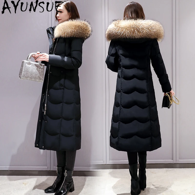 Women's Down Jacket Winter Coat Female Jacket Korean Women Coats Fashion Clothes Real Raccoon Fox Fur 2020 Abrigo Mujer 19818
Women's Down Jacket Winter Coat Female Jacket Korean Women Coats Fashion Clothes Real Raccoon Fox Fur 2020 Abrigo Mujer 19818