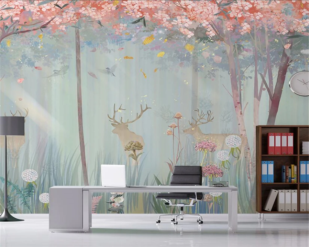 Customized 3d wallpaper modern TV background wall paper European wallpaper golden woods deer living roomwall papers home decor
Customized 3d wallpaper modern TV background wall paper European wallpaper golden woods deer living roomwall papers home decor