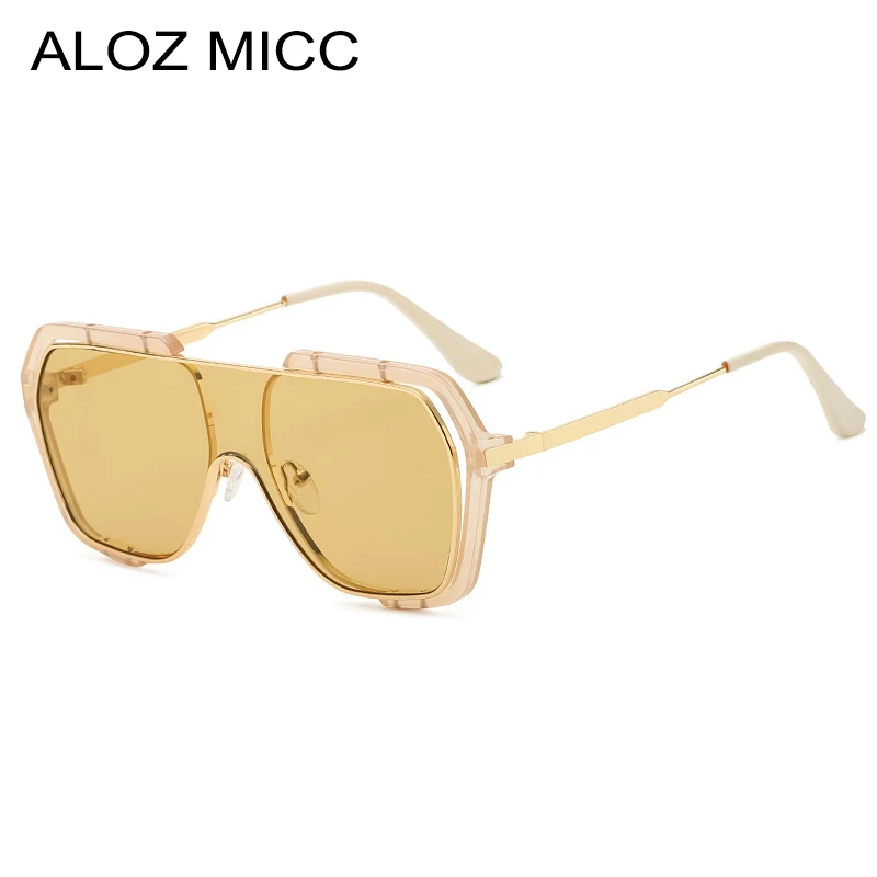 Oversized One Piece Sunglasses Women Men Fashion Brand Designer Vintage Glasses Men Female Square Sunglasses Metal UV400
Oversized One Piece Sunglasses Women Men Fashion Brand Designer Vintage Glasses Men Female Square Sunglasses Metal UV400