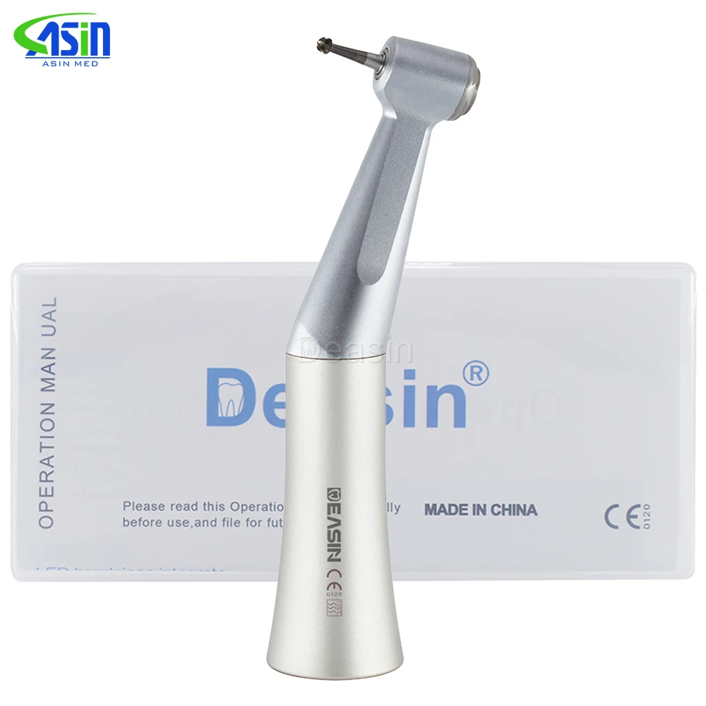 Dental supplies for dentist 1:1 contra angle handpiece FX25 external water spray handpiece non-optic compatible with air motor
Dental supplies for dentist 1:1 contra angle handpiece FX25 external water spray handpiece non-optic compatible with air motor
