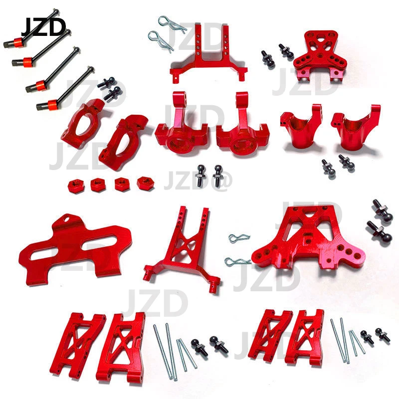 Metal Upgrade Parts Kit Caster Block Steering Blocks Suspension Arm for Traxxas LaTrax Teton 1/18 RC Car Accessories
Metal Upgrade Parts Kit Caster Block Steering Blocks Suspension Arm for Traxxas LaTrax Teton 1/18 RC Car Accessories
