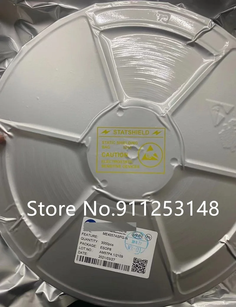 10pcs/20pcs/50pcs /100pcs/200pcs/lot ME4057ASPG-N SOP-8 4.2V 1A Lithium battery charging management chip Original
10pcs/20pcs/50pcs /100pcs/200pcs/lot ME4057ASPG-N SOP-8 4.2V 1A Lithium battery charging management chip Original