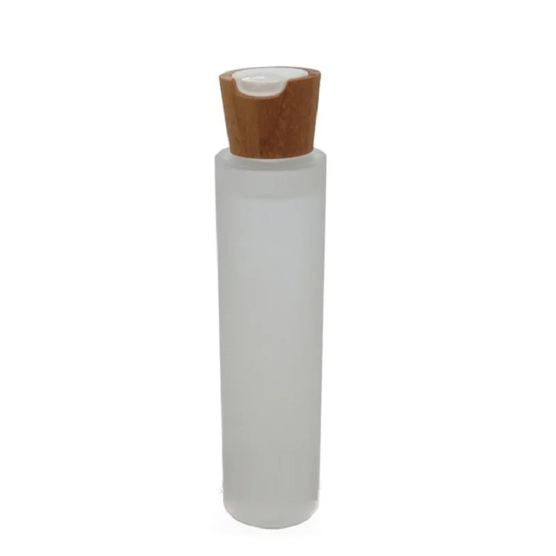 100ML Bamboo Cover Frosted Glass Bottle Wooden Crown Cap Hydrosol Sub Bottle Make-Up Toner Liquid Packing Bottle. 10pcs/Lot
100ML Bamboo Cover Frosted Glass Bottle Wooden Crown Cap Hydrosol Sub Bottle Make-Up Toner Liquid Packing Bottle. 10pcs/Lot