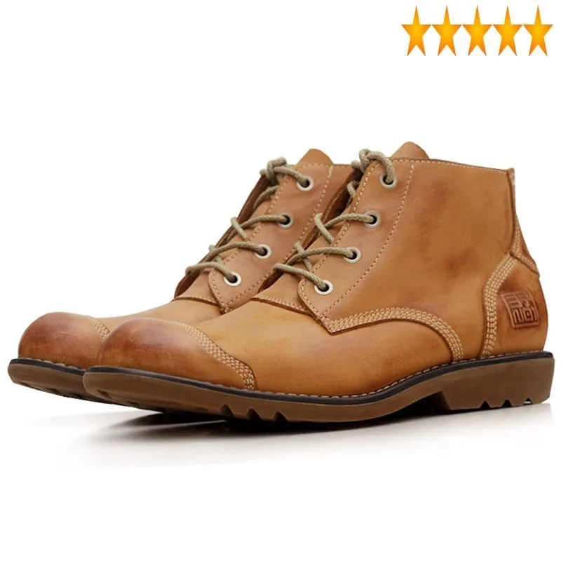 Sale 2021 Ankle Hot Comfort Anti Slip For Men Genuine Leather Shoes Motocycle Boots Lace Up Round Toe Brown Gray
Sale 2021 Ankle Hot Comfort Anti Slip For Men Genuine Leather Shoes Motocycle Boots Lace Up Round Toe Brown Gray