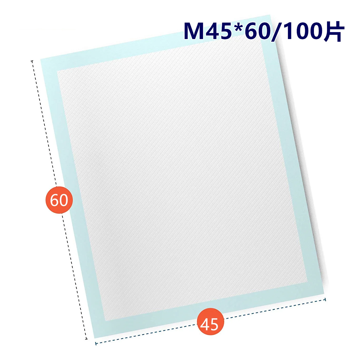 100 Pieces/Lot Adult Nursing Pad 45x60CM Disposable Diapers Leak-Proof And Non-Slip For The Elderly/Women Daily Care Breathable
100 Pieces/Lot Adult Nursing Pad 45x60CM Disposable Diapers Leak-Proof And Non-Slip For The Elderly/Women Daily Care Breathable