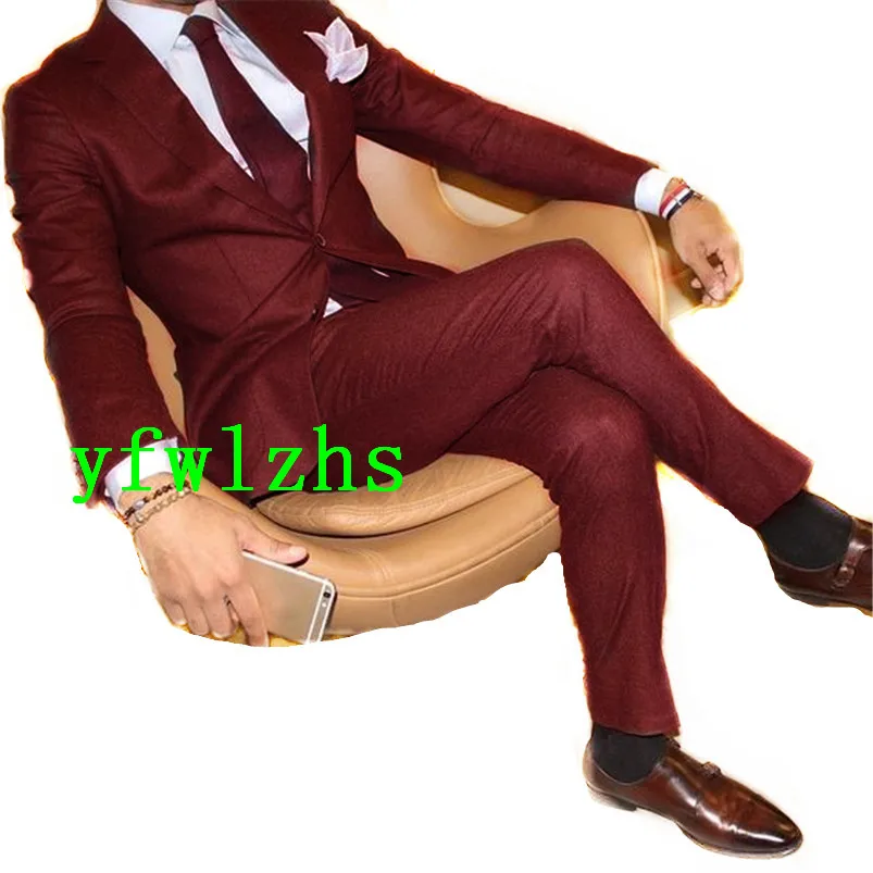 Handsome Groomsmen Peak Lapel Groom Tuxedos Wedding Dress Men Suits Blazer Prom Dinner (Jacket+Pants+Tie) K310
Handsome Groomsmen Peak Lapel Groom Tuxedos Wedding Dress Men Suits Blazer Prom Dinner (Jacket+Pants+Tie) K310