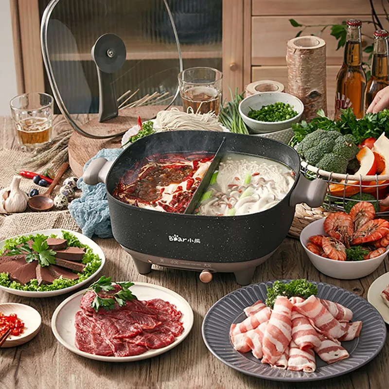 uanyang pot electric hot frying household multi-function6L boiling lectric non-stick material
uanyang pot electric hot frying household multi-function6L boiling lectric non-stick material